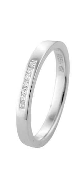 530126-Y514-001 | Memoirering Südlohn-Oeding 530126 600 Platin, Brillant 0,070 ct H-SI∅ Stein 1,4 mm 100% Made in Germany   799.- EUR   